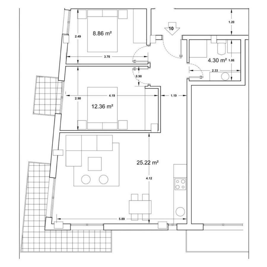 Apartamento Tarifa - Zona 10!Piscina 外观 照片